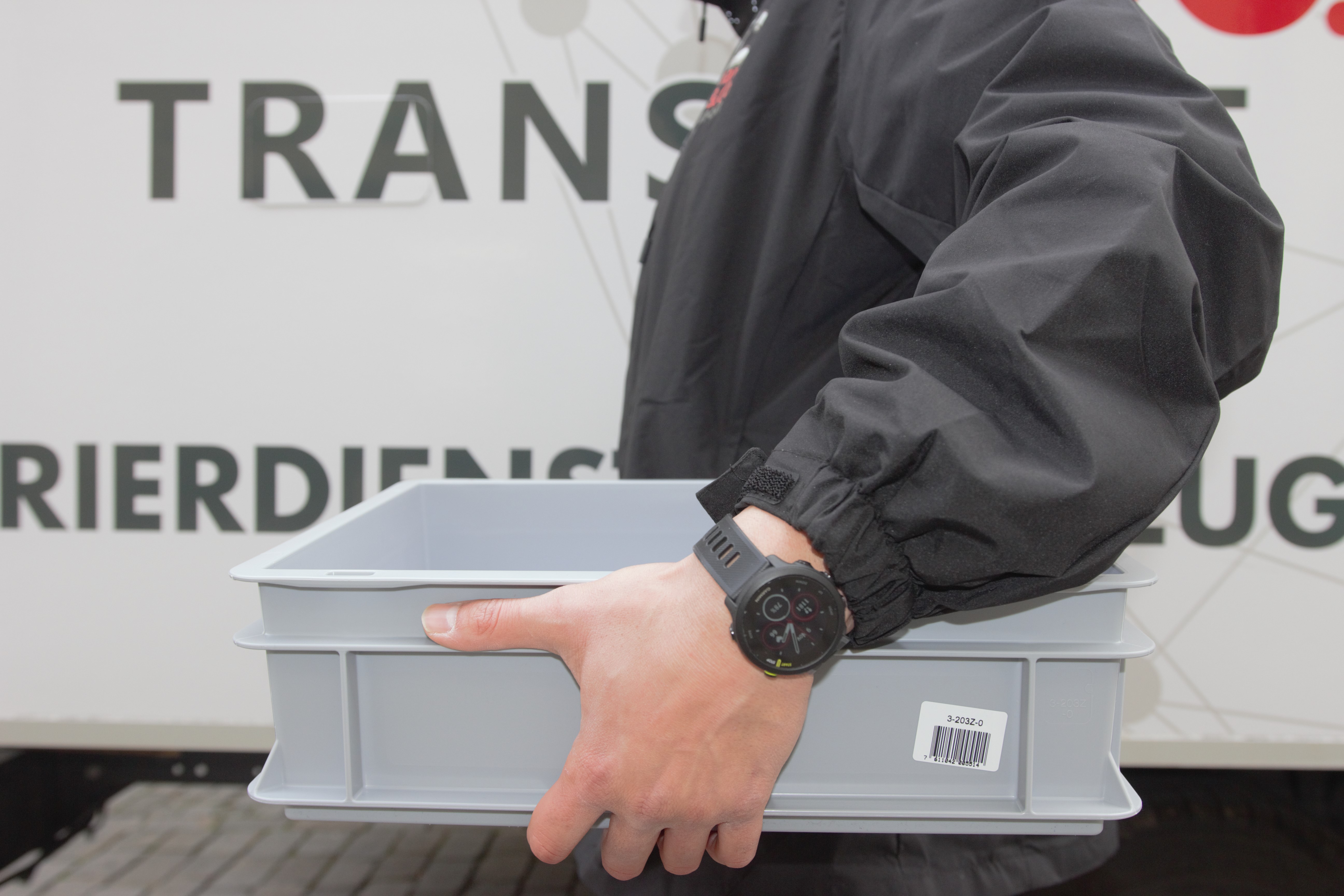 Ammann & Co. Transport Truck in Tunnel